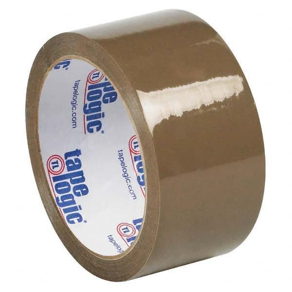 Tape Logic - Pack of (36) 55 Yd Rolls 2" Tan Box Sealing & Label Protection Tape - Exact Tooling