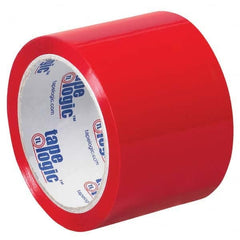Tape Logic - Pack of (6) 55 Yd Rolls 3" Red Box Sealing & Label Protection Tape - Exact Tooling