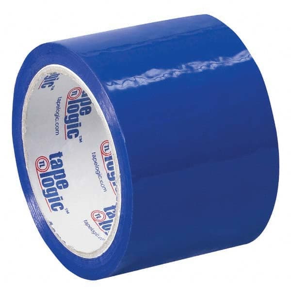 Tape Logic - Pack of (6) 55 Yd Rolls 3" Blue Box Sealing & Label Protection Tape - Exact Tooling