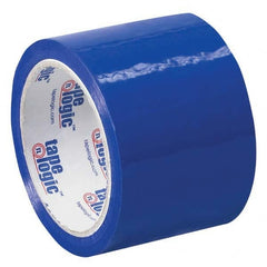 Tape Logic - Pack of (6) 55 Yd Rolls 3" Blue Box Sealing & Label Protection Tape - Exact Tooling