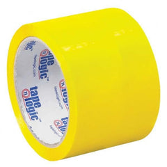 Tape Logic - Pack of (6) 55 Yd Rolls 3" Yellow Box Sealing & Label Protection Tape - Exact Tooling
