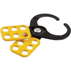 Brady - Lockout Hasps Hasp Type: Scissor-Action Jaw Type: Single Jaw - Exact Tooling