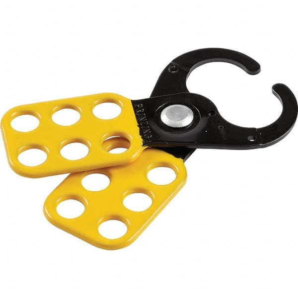 Brady - Lockout Hasps Hasp Type: Scissor-Action Jaw Type: Single Jaw - Exact Tooling