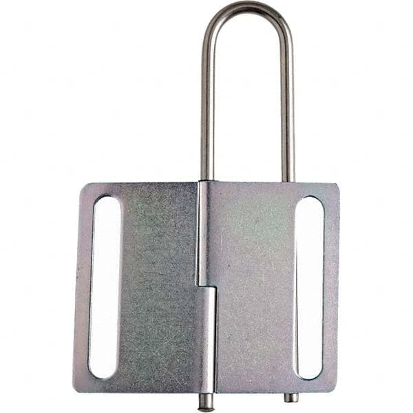 Brady - Lockout Hasps Hasp Type: Hinged Jaw Type: Single Jaw - Exact Tooling