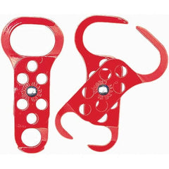 Brady - Lockout Hasps Hasp Type: Scissor-Action Jaw Type: Double Jaw - Exact Tooling