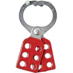 Brady - Lockout Hasps Hasp Type: Scissor-Action Jaw Type: Single Jaw - Exact Tooling