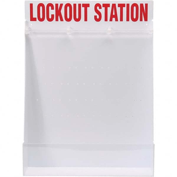 Brady - Empty Polystyrene Lockout Device & Tag Station - Exact Tooling
