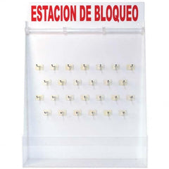 Brady - Empty Polystyrene Lockout Device Station - Exact Tooling