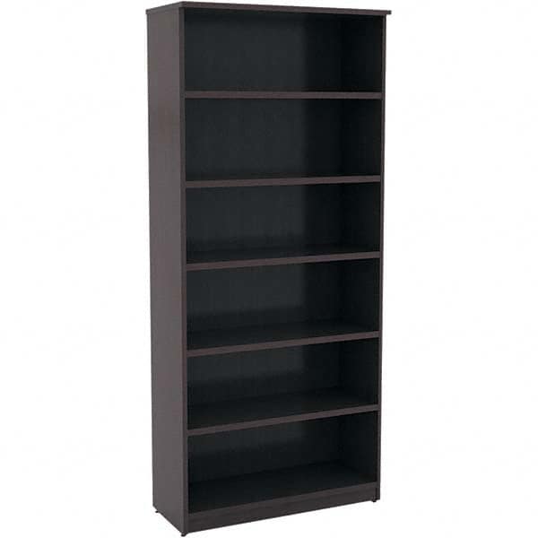 ALERA - Bookcases Height (Inch): 80-3/4 Color: Espresso - Exact Tooling