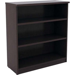 ALERA - Bookcases Height (Inch): 39-3/4 Color: Espresso - Exact Tooling