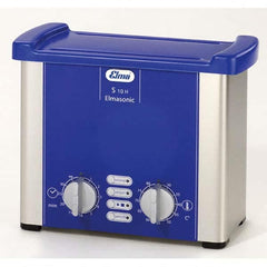 Elma - 0.25 Gal Bench Top Water-Based Ultrasonic Cleaner - Exact Tooling