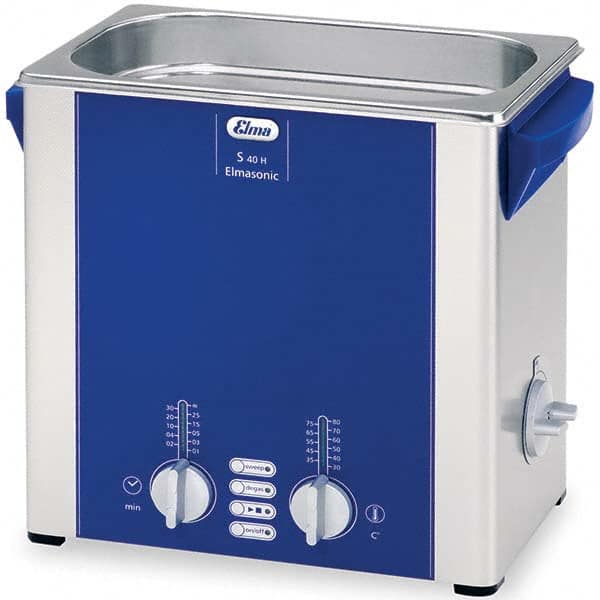 Elma - 1 Gal Bench Top Water-Based Ultrasonic Cleaner - Exact Tooling