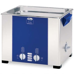 Elma - 2.5 Gal Bench Top Water-Based Ultrasonic Cleaner - Exact Tooling