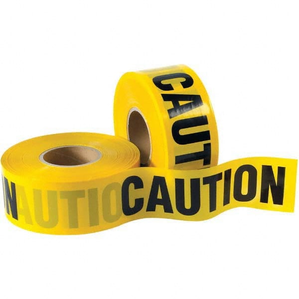 Value Collection - Barricade & Flagging Tape Tape Type: Barricade Legend: CAUTION - Exact Tooling
