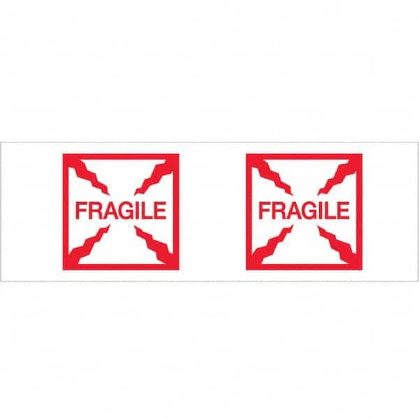 Tape Logic - Shipping & DOT Labels Message Type: Shipping Label Legend: Fragile (Box) - Exact Tooling