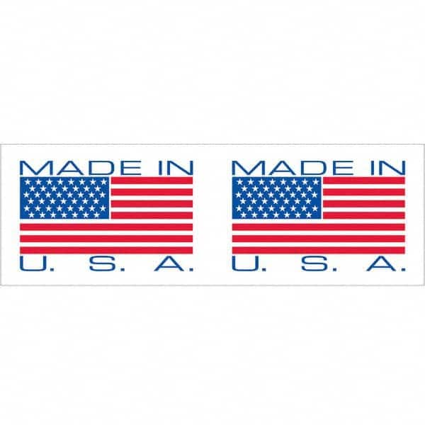 Tape Logic - Shipping & DOT Labels Message Type: Shipping Label Legend: Made In USA - Exact Tooling