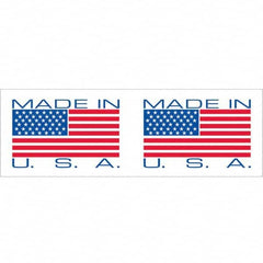 Tape Logic - Shipping & DOT Labels Message Type: Shipping Label Legend: Made In USA - Exact Tooling