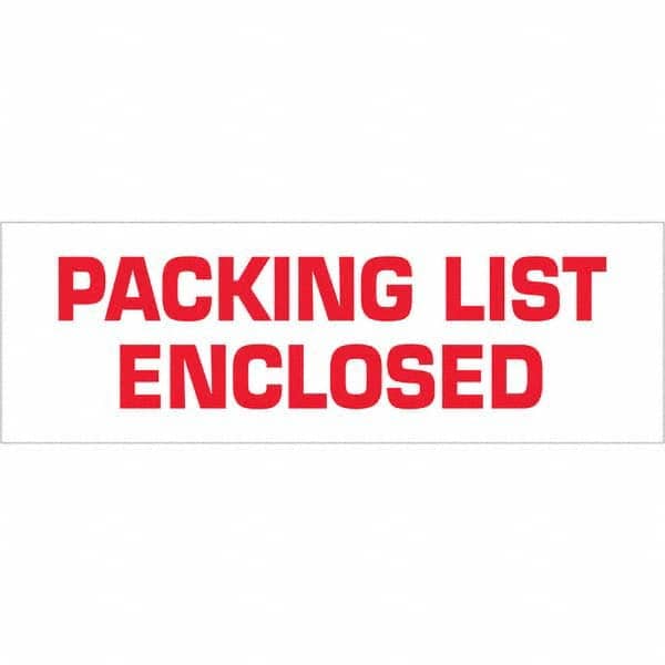 Tape Logic - Shipping & DOT Labels Message Type: Shipping Label Legend: Packing List Enclosed - Exact Tooling