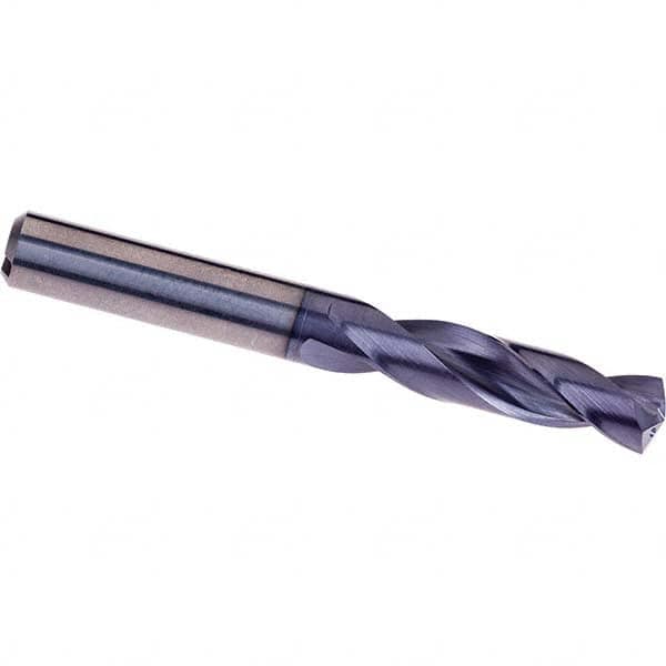 DORMER - 8.6mm 140° Spiral Flute Solid Carbide Screw Machine Drill Bit - Exact Tooling