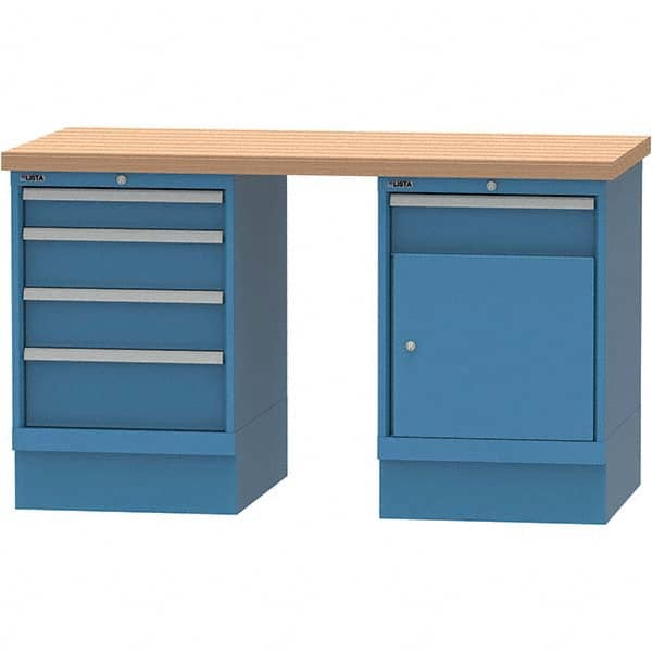 LISTA - Stationary Workstations Type: Work Bench Load Capacity (Lb.): 1,000 - Exact Tooling