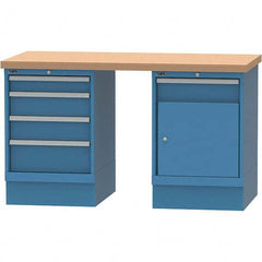 LISTA - Stationary Workstations Type: Work Bench Load Capacity (Lb.): 1,000 - Exact Tooling