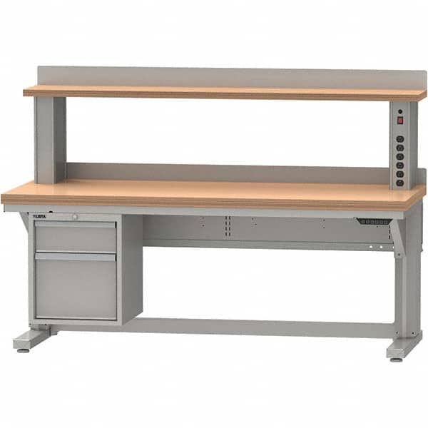LISTA - Stationary Workstations Type: Work Bench Load Capacity (Lb.): 1,000 - Exact Tooling