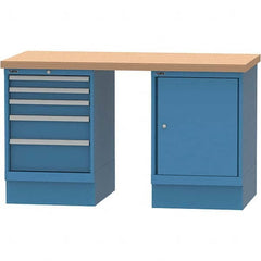 LISTA - Stationary Workstations Type: Work Bench Load Capacity (Lb.): 1,000 - Exact Tooling