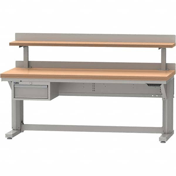 LISTA - Stationary Workstations Type: Work Bench Load Capacity (Lb.): 1,000 - Exact Tooling