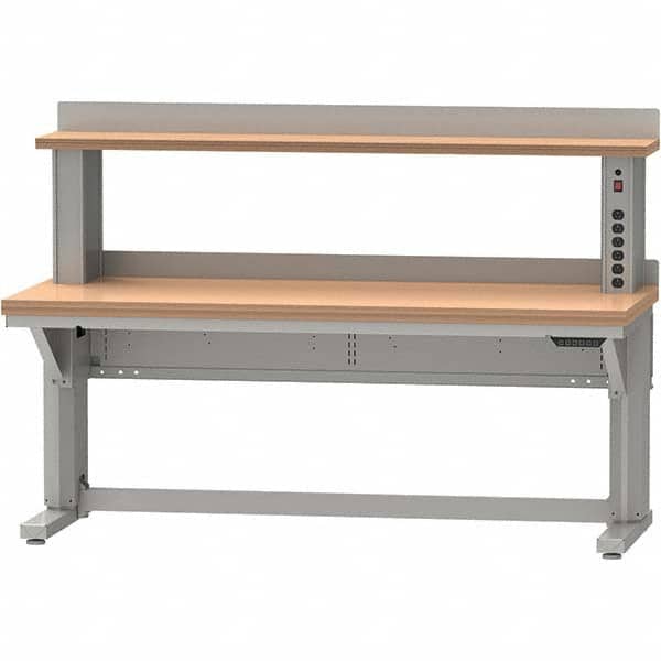 LISTA - Stationary Workstations Type: Work Bench Load Capacity (Lb.): 1,000 - Exact Tooling