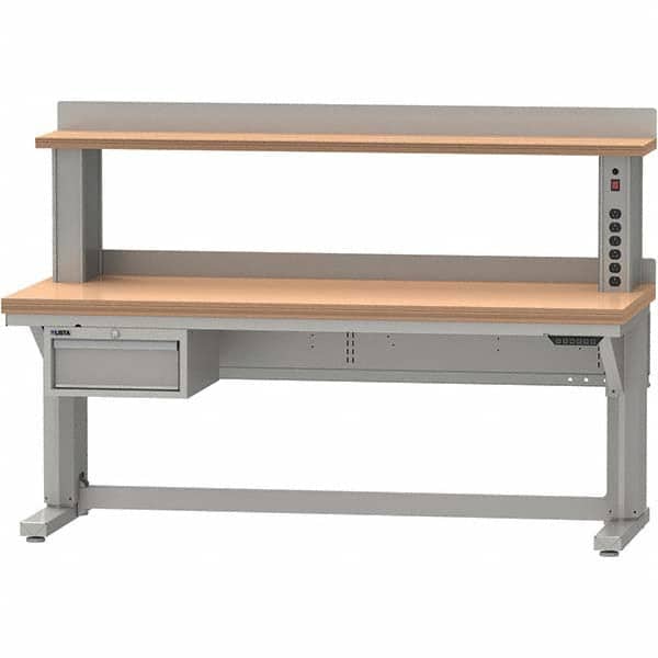 LISTA - Stationary Workstations Type: Work Bench Load Capacity (Lb.): 1,000 - Exact Tooling