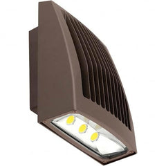 Hubbell Lighting - Wall Pack Light Fixtures Lamp Type: LED Wattage: 80 - Exact Tooling
