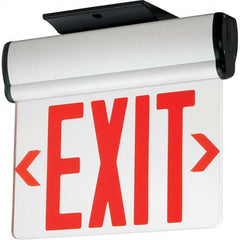 Hubbell Lighting - Illuminated Exit Signs Number of Faces: 1 Letter Color: Red - Exact Tooling