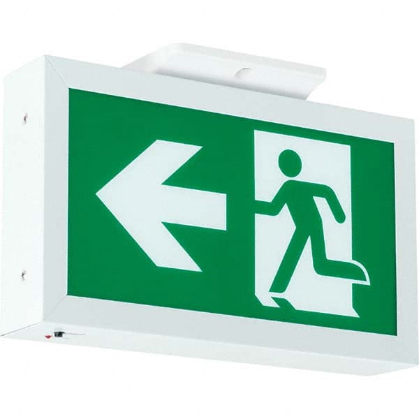 Hubbell Lighting - Illuminated Exit Signs Number of Faces: 1 Letter Color: Green - Exact Tooling