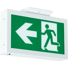 Hubbell Lighting - Illuminated Exit Signs Number of Faces: 1 Letter Color: Green - Exact Tooling