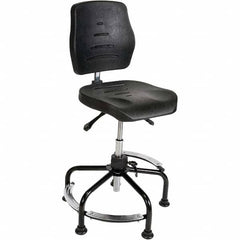 LISTA - 20 to 37" High Adjustable Height Swivel Stool - Exact Tooling