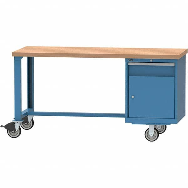 LISTA - Mobile Work Centers Type: Work Bench Top Load Capacity (Lb.): 1,000 - Exact Tooling