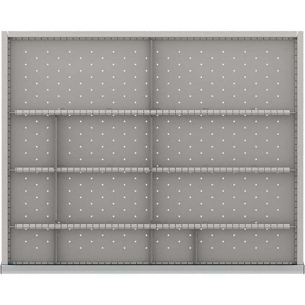 LISTA - 12-Compartment Drawer Divider Layout for 3.15" High Drawers - Exact Tooling