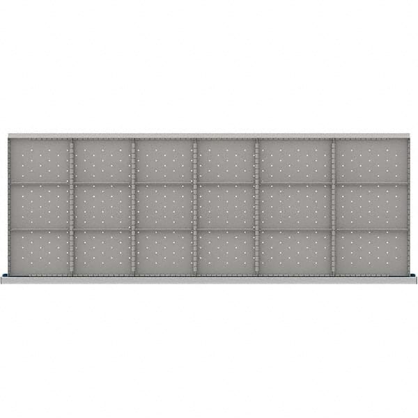 LISTA - 18-Compartment Drawer Divider Layout for 3.15" High Drawers - Exact Tooling