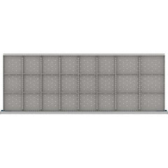 LISTA - 24-Compartment Drawer Divider Layout for 3.15" High Drawers - Exact Tooling