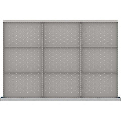 LISTA - 9-Compartment Drawer Divider Layout for 3.15" High Drawers - Exact Tooling