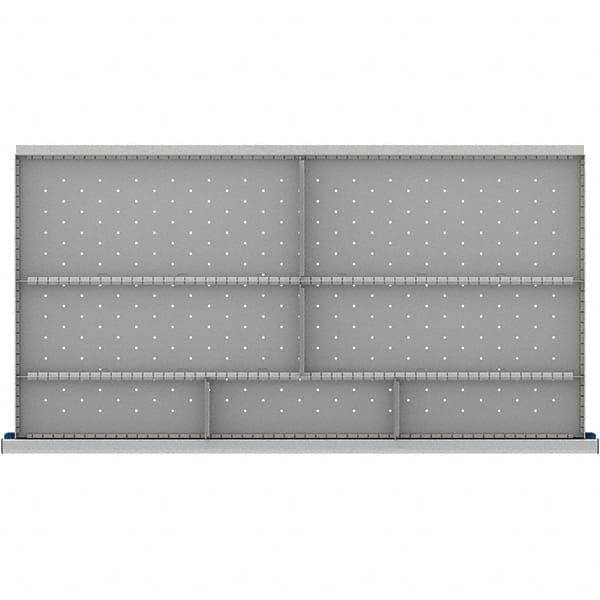 LISTA - 7-Compartment Drawer Divider Layout for 3.15" High Drawers - Exact Tooling