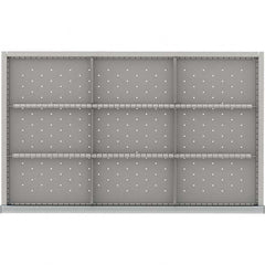 LISTA - 9-Compartment Drawer Divider Layout for 3.15" High Drawers - Exact Tooling