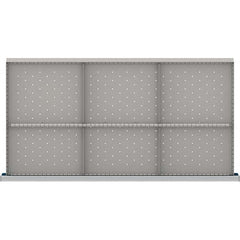 LISTA - 6-Compartment Drawer Divider Layout for 3.15" High Drawers - Exact Tooling