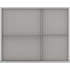 LISTA - 4-Compartment Drawer Divider Layout for 3.15" High Drawers - Exact Tooling