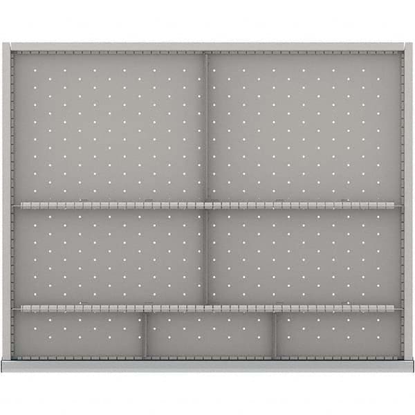 LISTA - 7-Compartment Drawer Divider Layout for 3.15" High Drawers - Exact Tooling