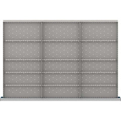 LISTA - 15-Compartment Drawer Divider Layout for 3.15" High Drawers - Exact Tooling