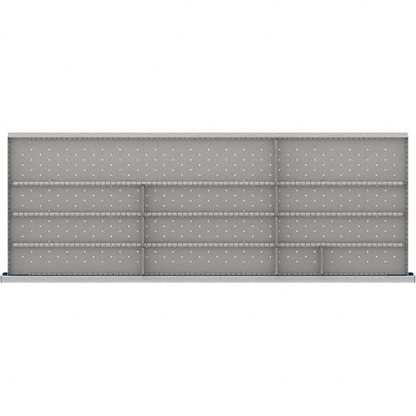 LISTA - 12-Compartment Drawer Divider Layout for 3.15" High Drawers - Exact Tooling