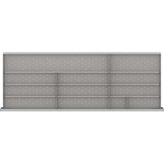 LISTA - 12-Compartment Drawer Divider Layout for 3.15" High Drawers - Exact Tooling