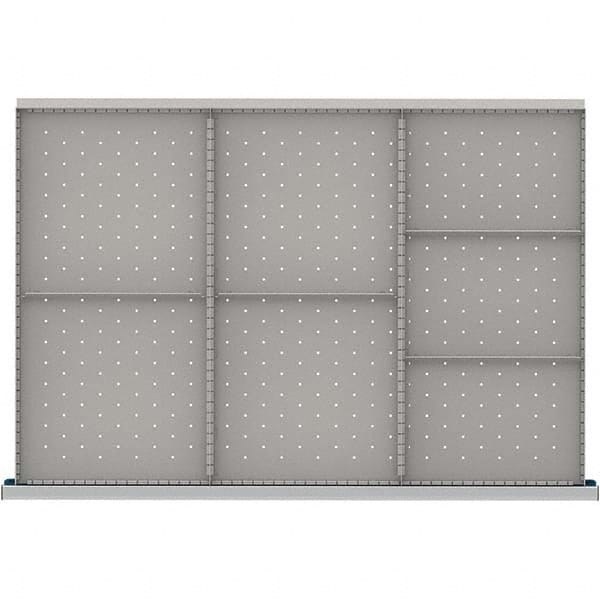 LISTA - 7-Compartment Drawer Divider Layout for 3.15" High Drawers - Exact Tooling