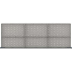 LISTA - 6-Compartment Drawer Divider Layout for 3.15" High Drawers - Exact Tooling